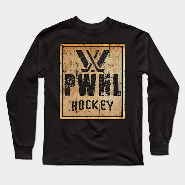 PWHL PWHL 22 Long Sleeve T-Shirt by katroxdesignshopart444